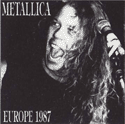 METALLICA Europe 1987